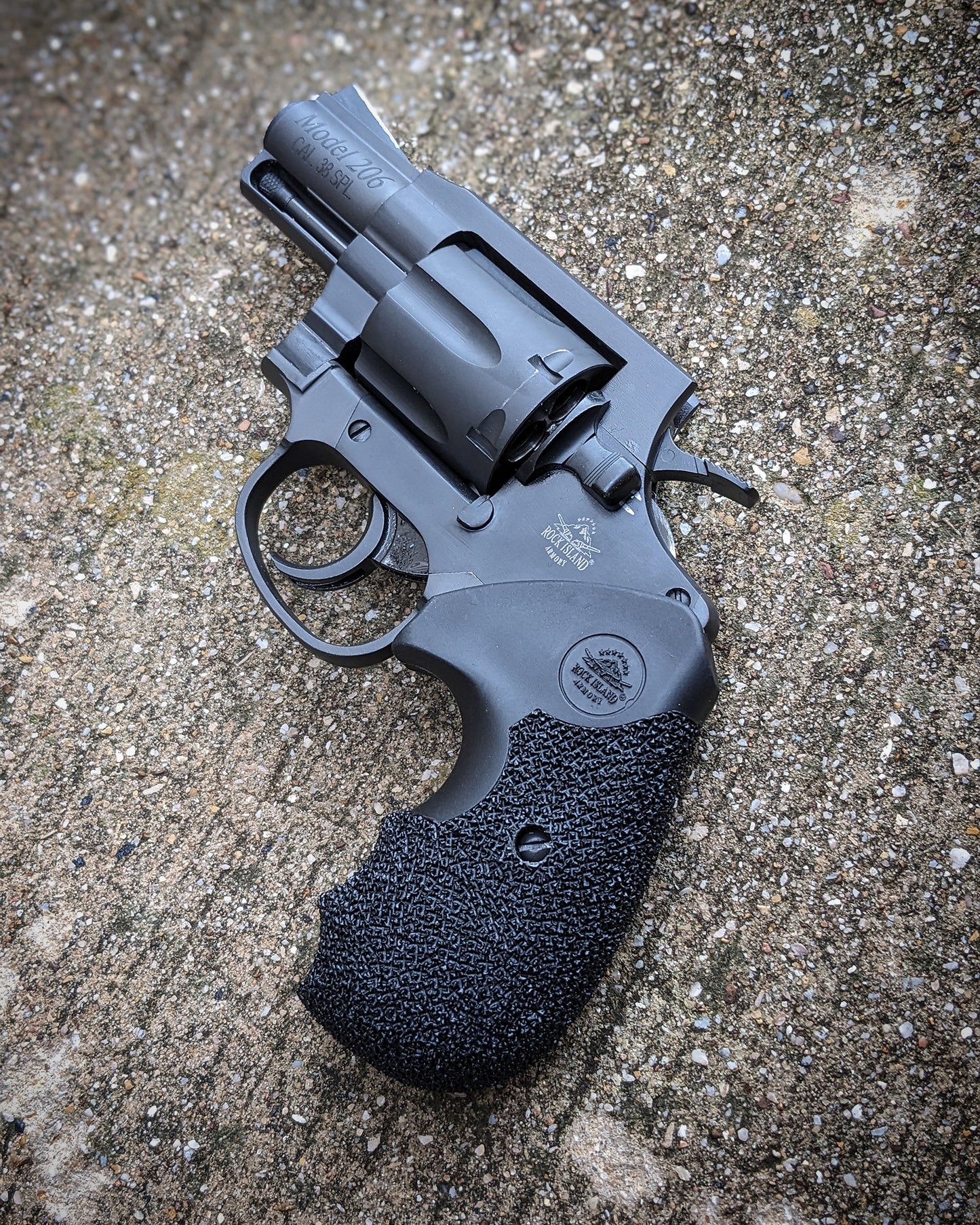 Armscor Rock Island Armory M200 M206 Polymer Grip Stippled - Micro Ping -FULL