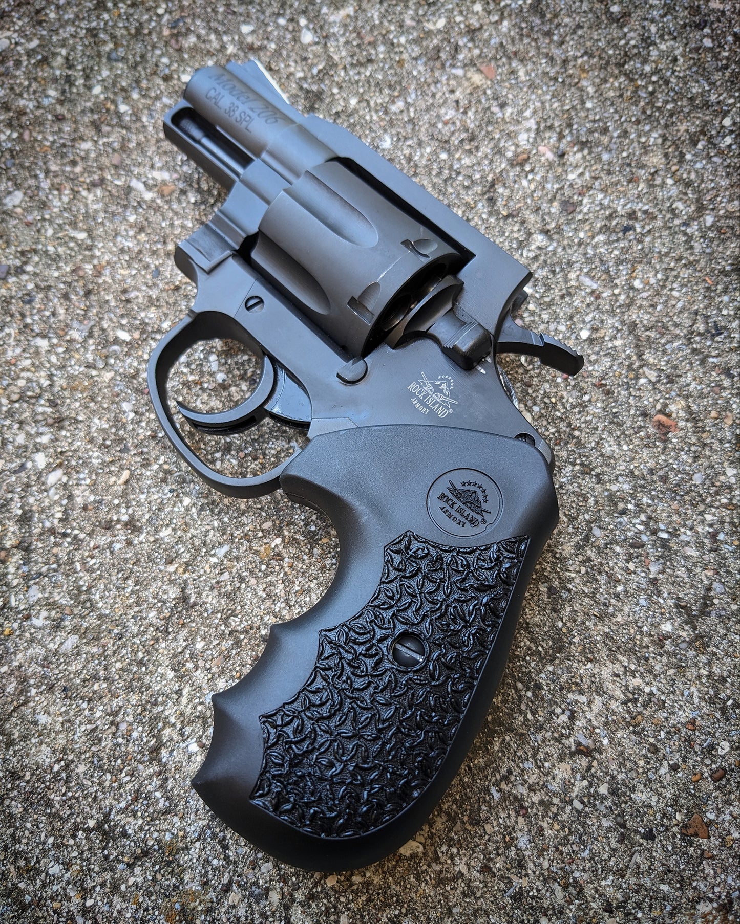 Armscor Rock Island Armory M200 M206 Polymer Grip Stippled - Tri-Hard -Half