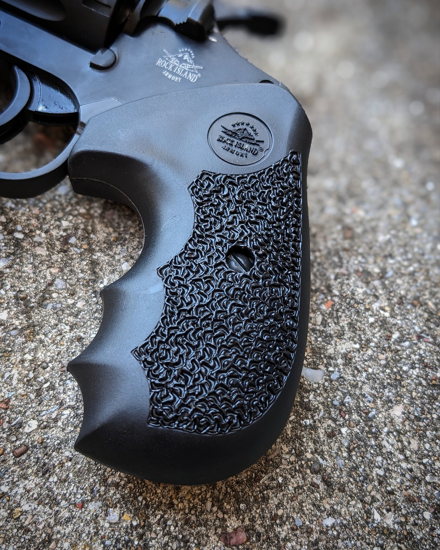 Armscor Rock Island Armory M200 M206 Polymer Grip Stippled - Vector -Half