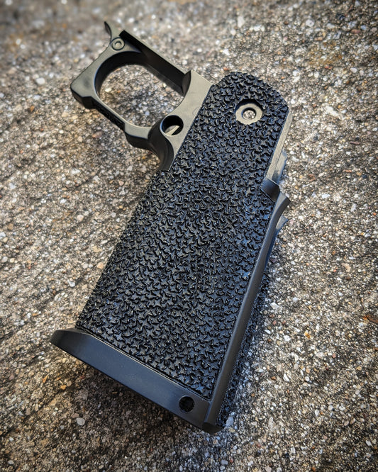 Cow Cow Hi-Capa 4.3/5.1 Stippled Grip - Dark Star