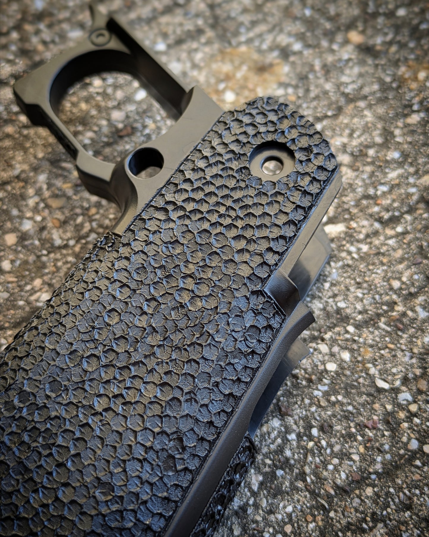 Cow Cow Hi-Capa 4.3/5.1 Stippled Grip - Catacombs