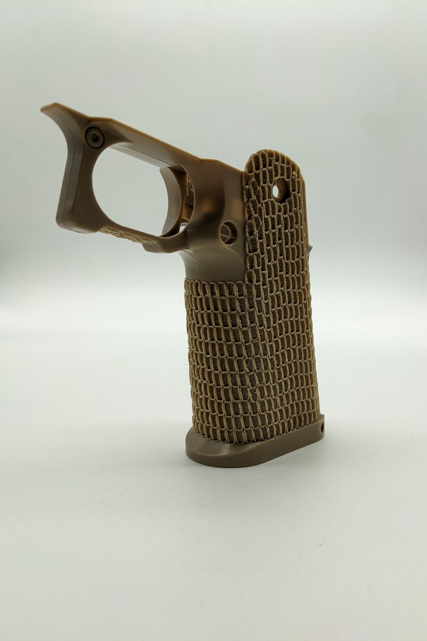 Cow Cow Hi-Capa 4.3/5.1 Stippled Grip - Dessert Wood