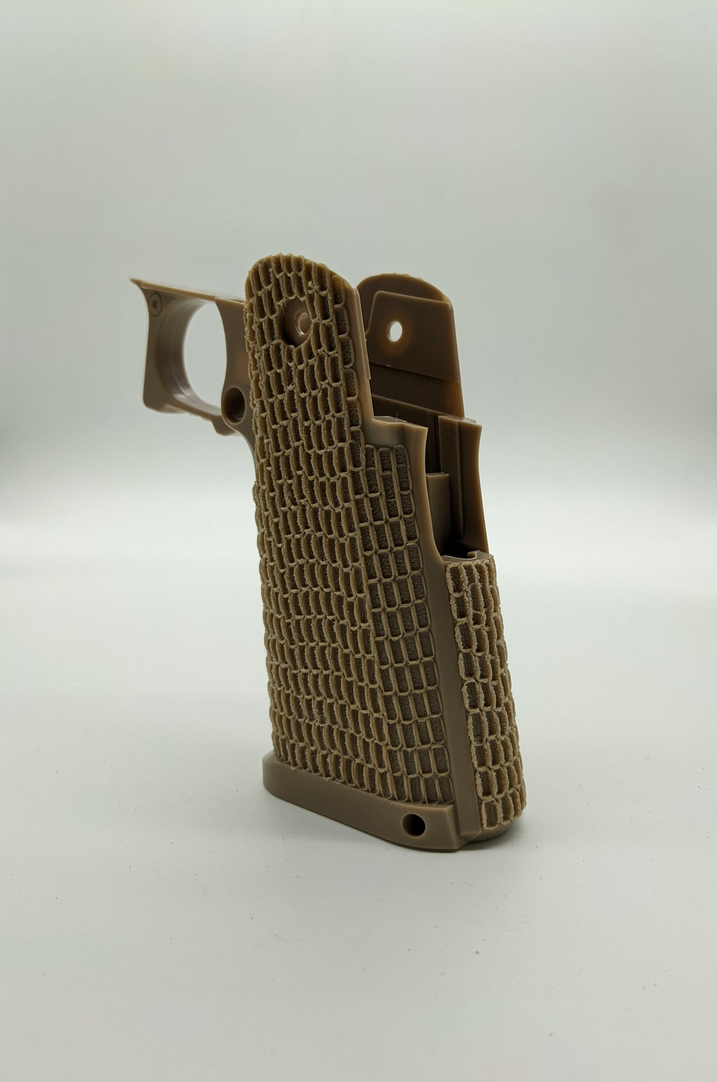 Cow Cow Hi-Capa 4.3/5.1 Stippled Grip - Dessert Wood