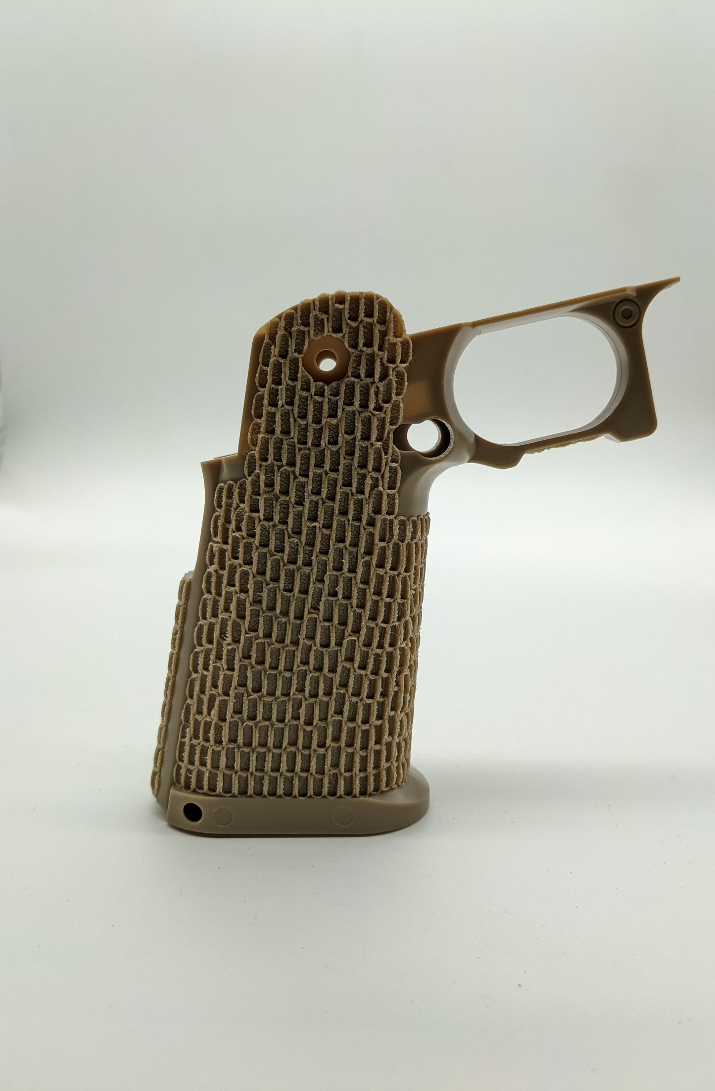 Cow Cow Hi-Capa 4.3/5.1 Stippled Grip - Dessert Wood