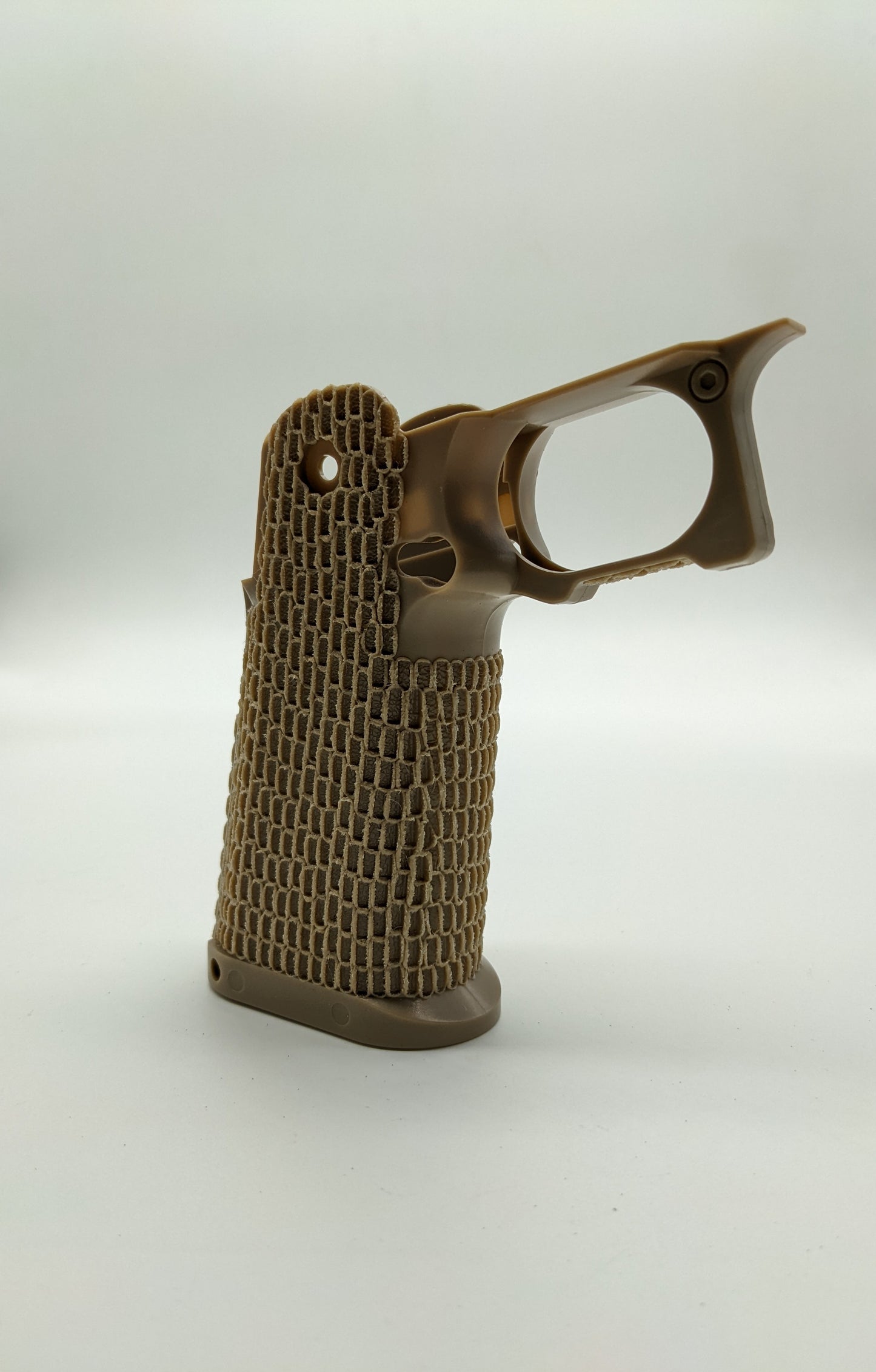 Cow Cow Hi-Capa 4.3/5.1 Stippled Grip - Dessert Wood