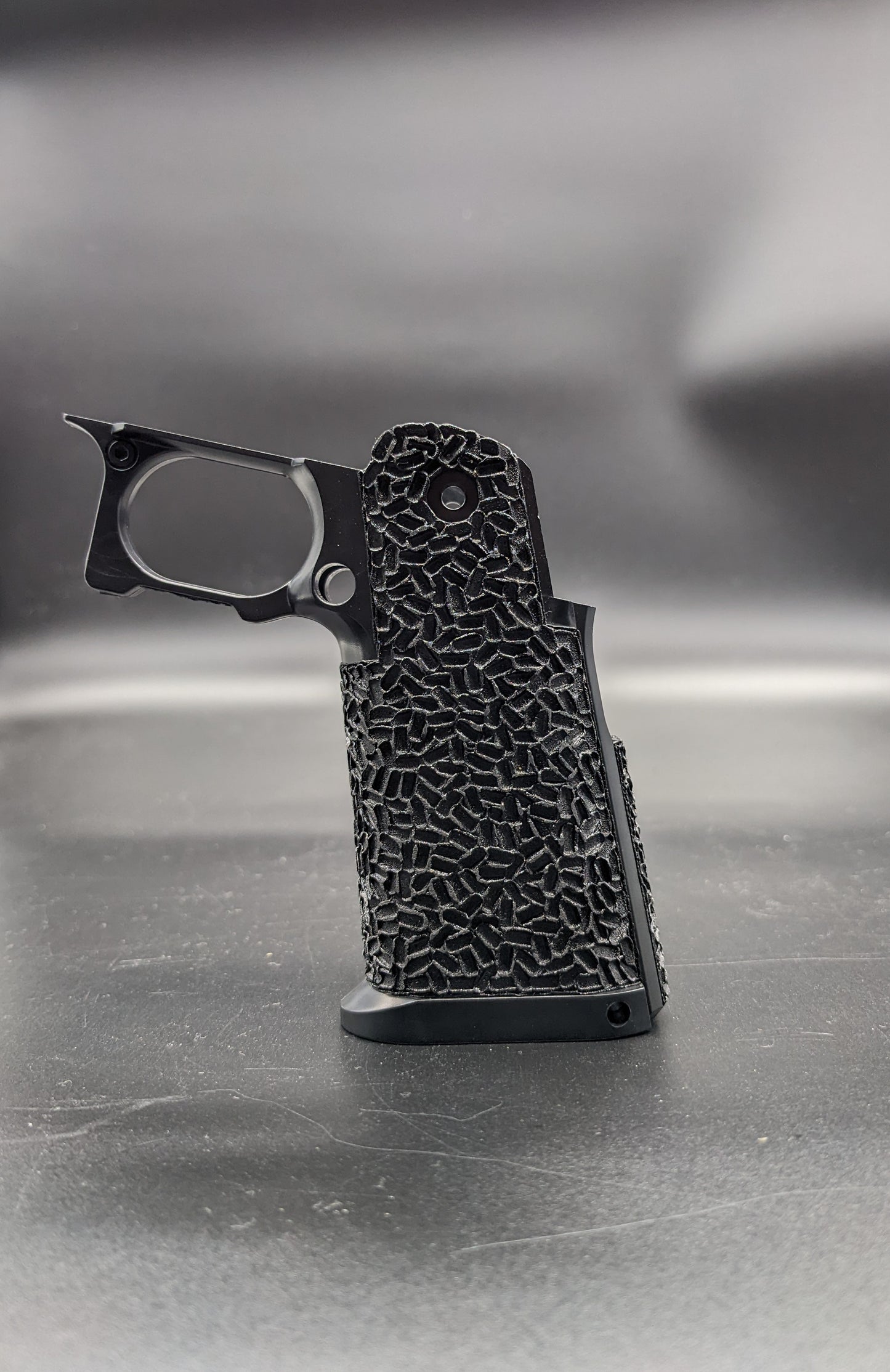 Cow Cow Hi-Capa 4.3/5.1 Stippled Grip - Wood Chips
