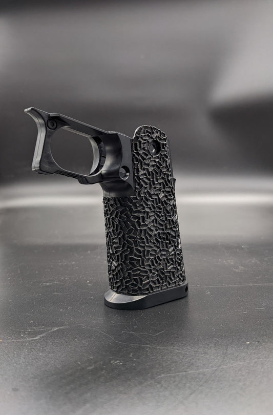 Cow Cow Hi-Capa 4.3/5.1 Stippled Grip - Wood Chips