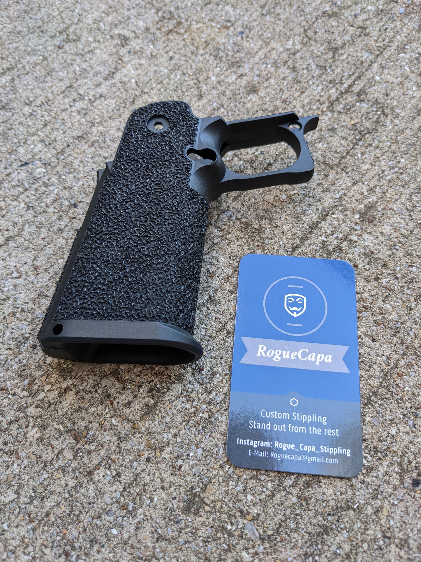 Hornet Airsoft / Nova Japan Hi-Capa 4.3/5.1 Airsoft Grip Stippled - Vector