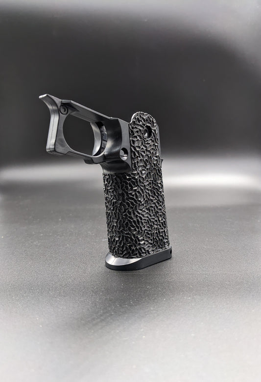 Cow Cow Hi-Capa 4.3/5.1 Stippled Grip - Leaf Hurricane