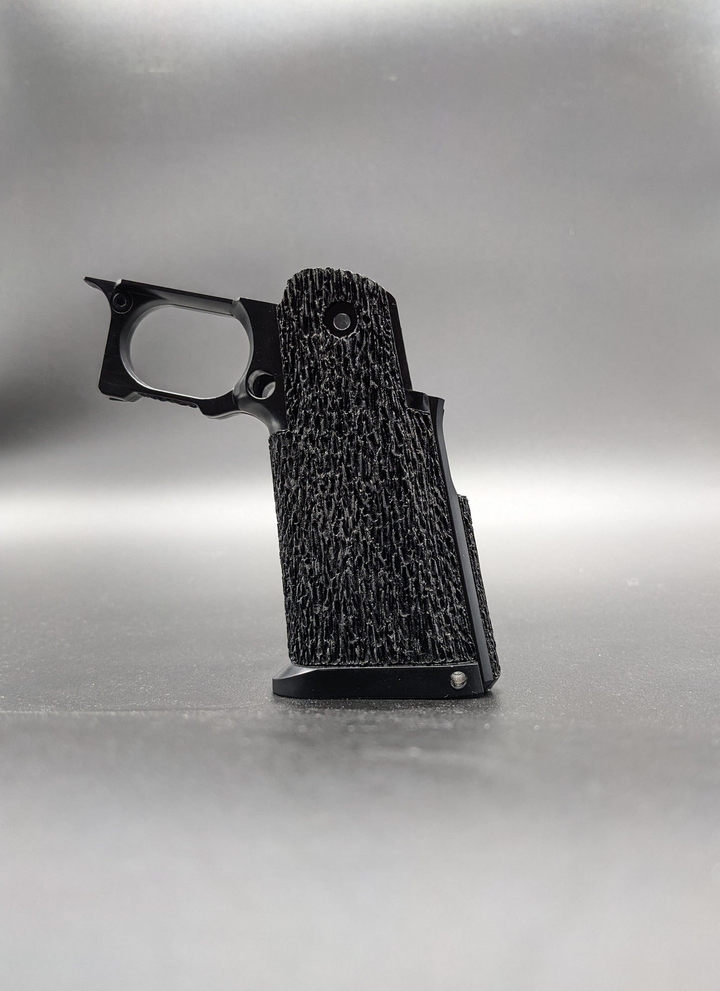 Cow Cow Hi-Capa 4.3/5.1 Stippled Grip - Wood Bark