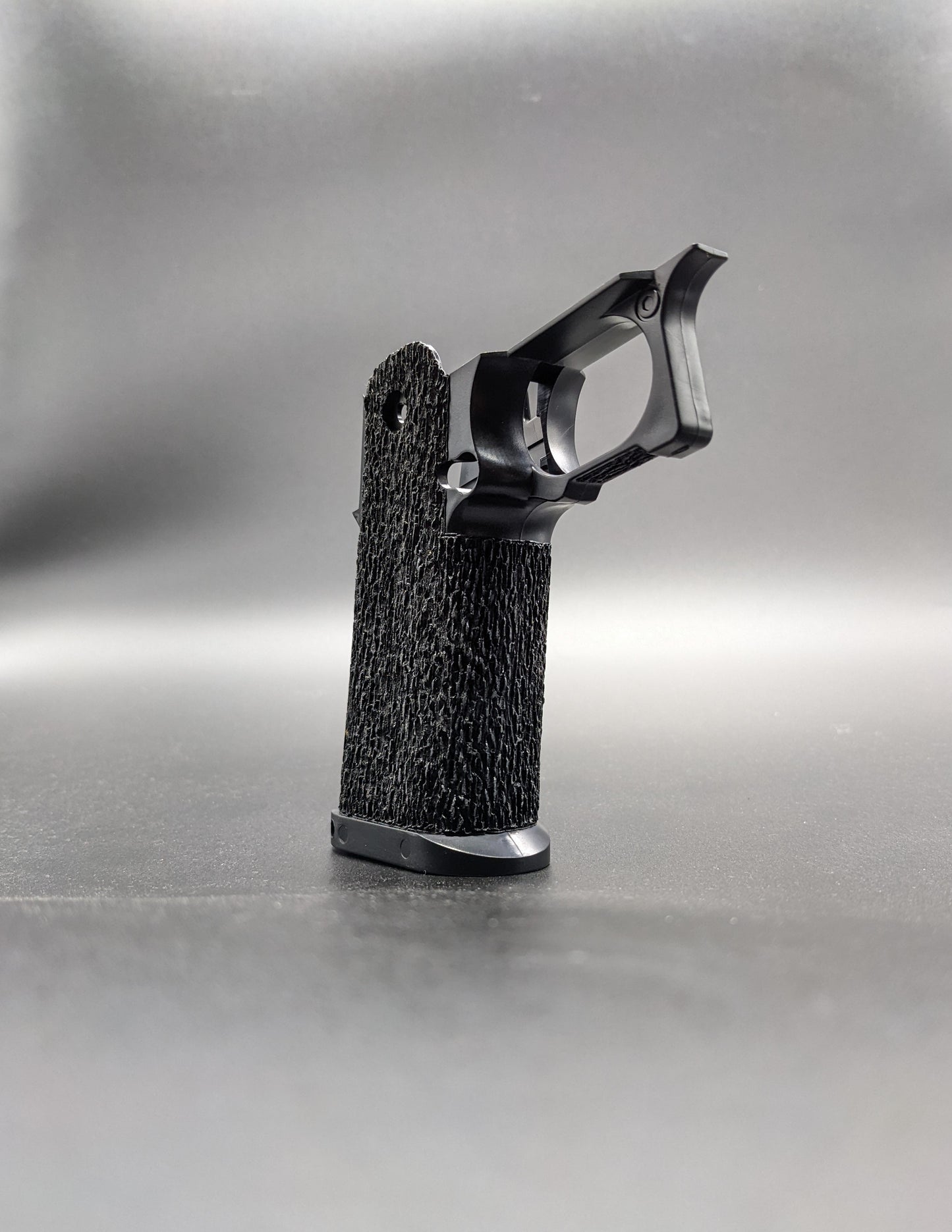 Cow Cow Hi-Capa 4.3/5.1 Stippled Grip - Wood Bark