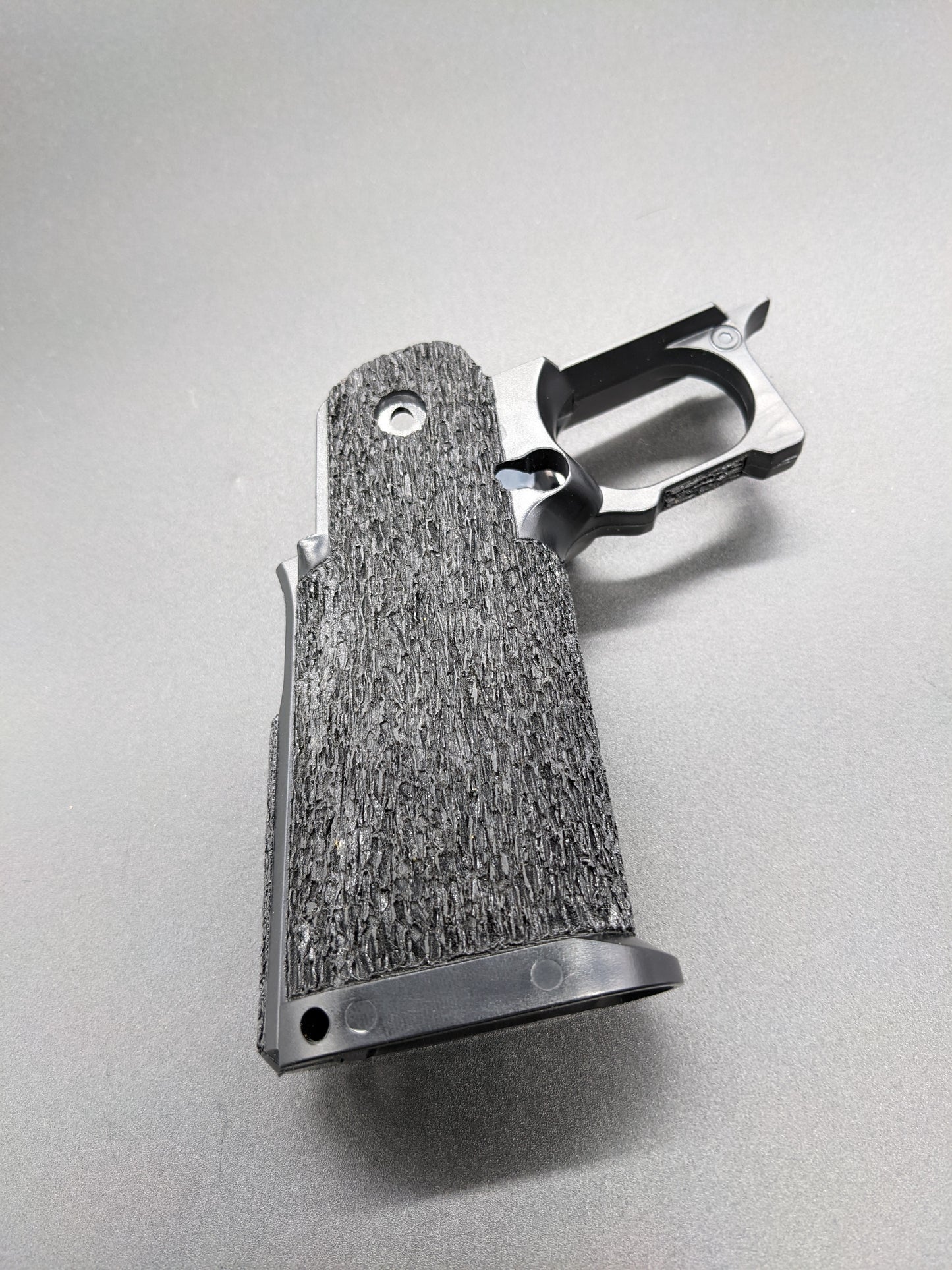 Cow Cow Hi-Capa 4.3/5.1 Stippled Grip - Wood Bark