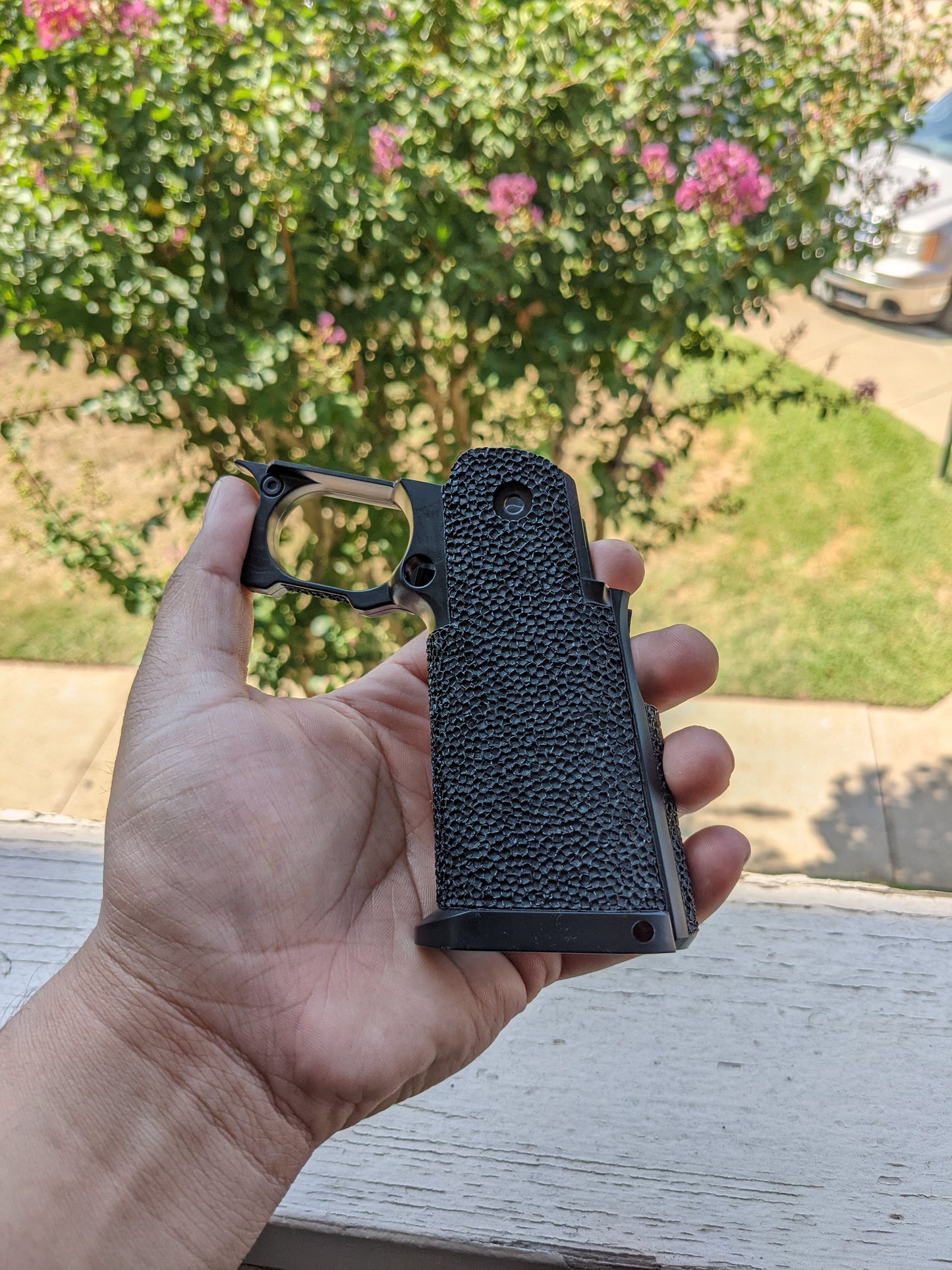 Cow Cow Hi-Capa 4.3/5.1 Stippled Grip - Nebula