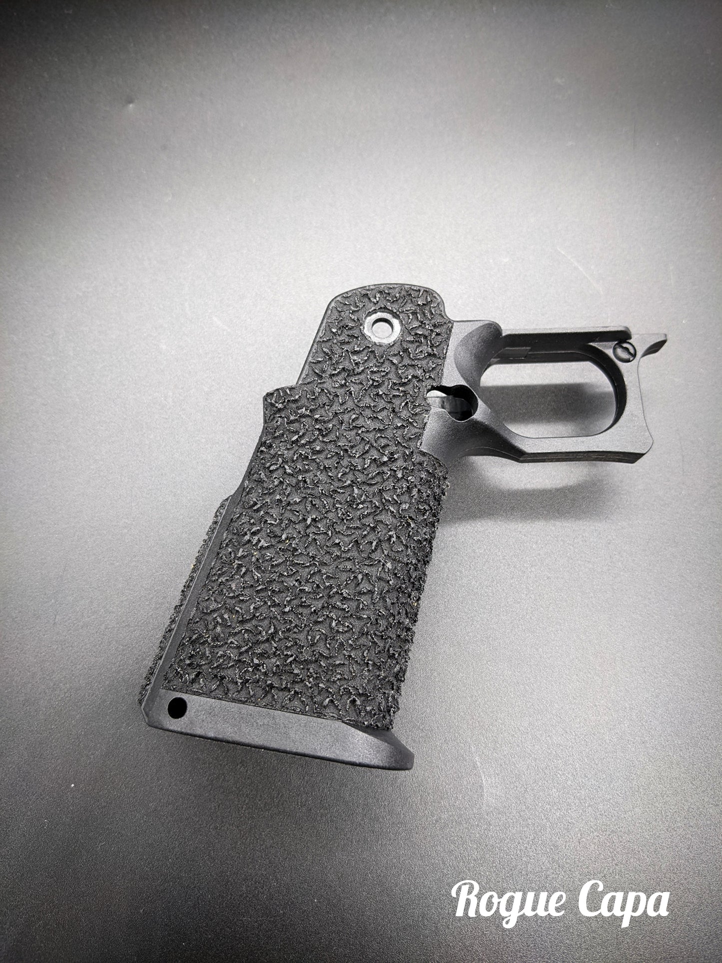 ICS 4.3/5.1 Hi-Capa Airsoft Grip Custom Stippled - Tri-Hard