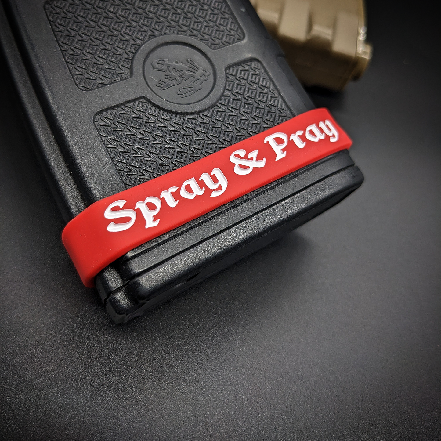 Silicone Hi-Capa Grip Band - Spray & Pray