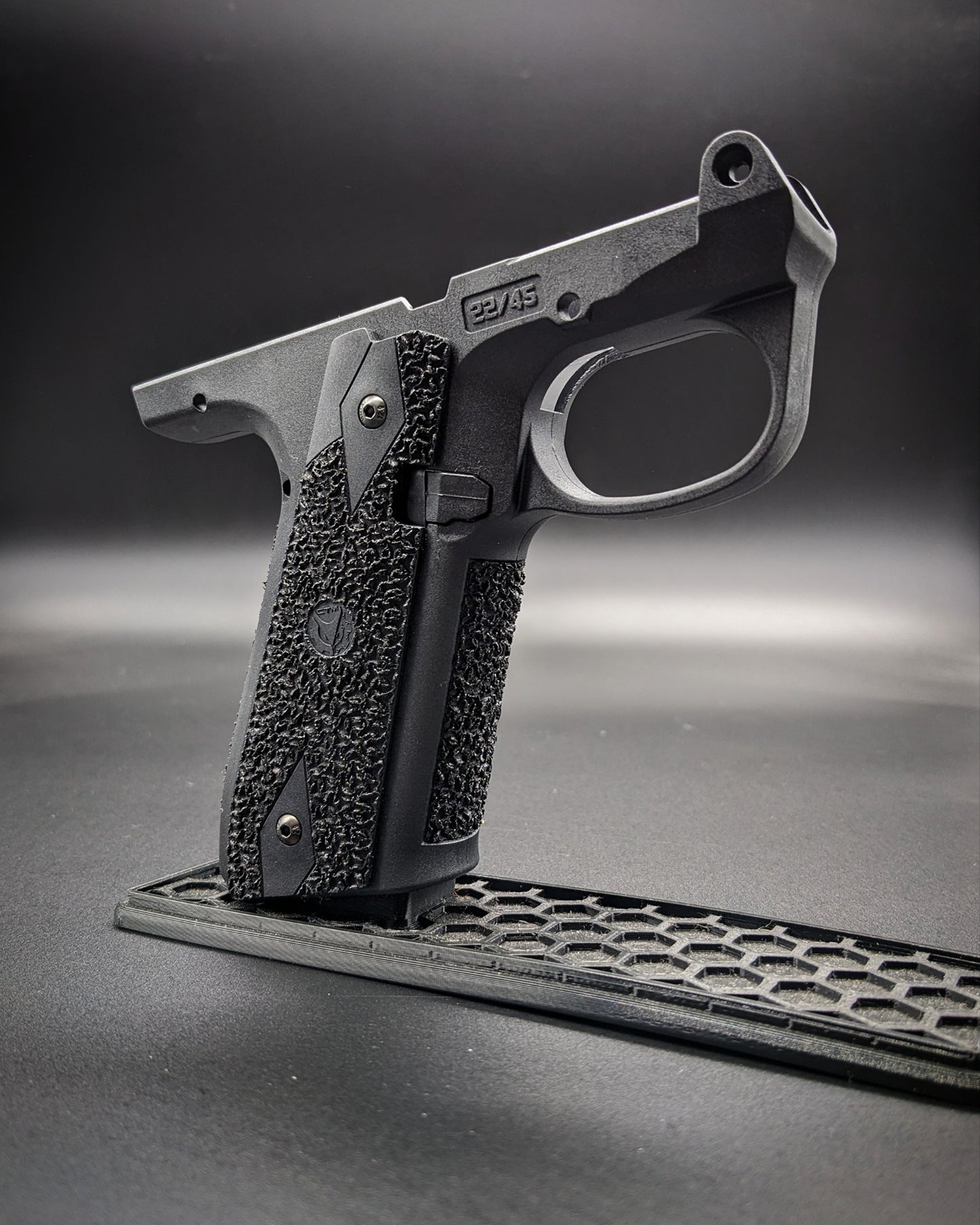 CTM Tac Action Army AAP-01 Grip Stippled- Micro Tri-Hard -Black