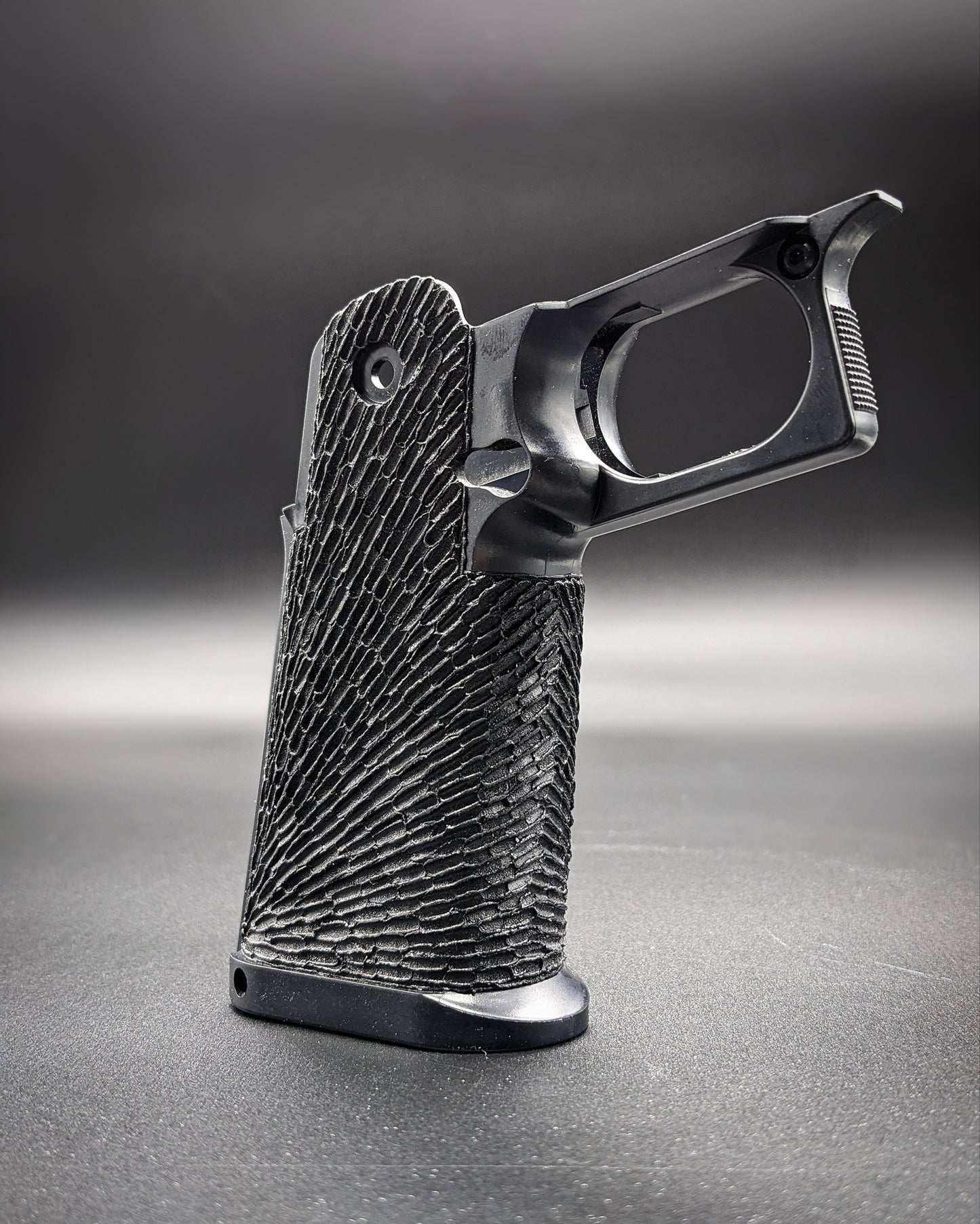 Stock TM Hi-capa 4.3/5.1 Airsoft Grip Stippled - Sol (No Hammer Spring Housing)