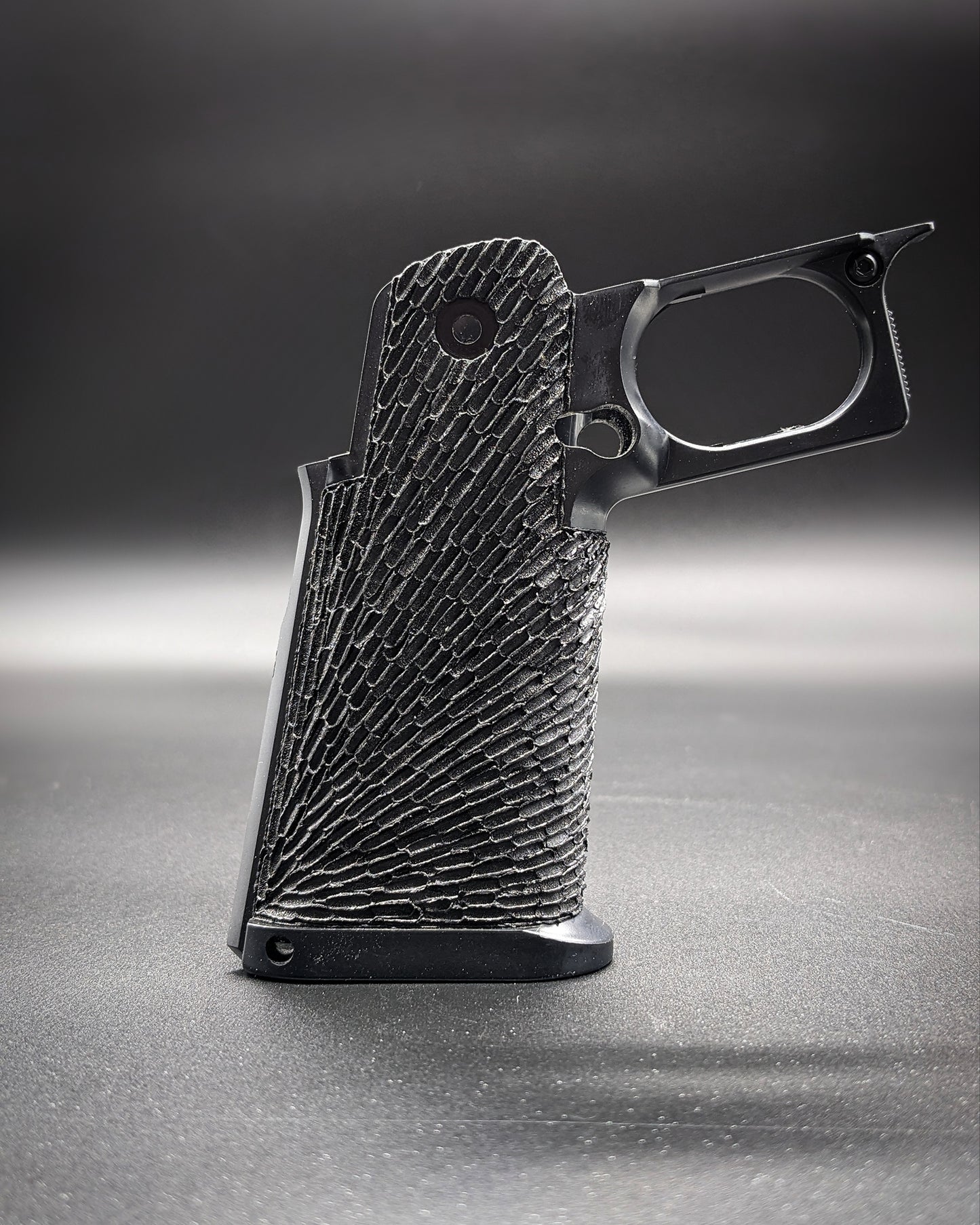 Stock TM Hi-capa 4.3/5.1 Airsoft Grip Stippled - Sol (No Hammer Spring Housing)