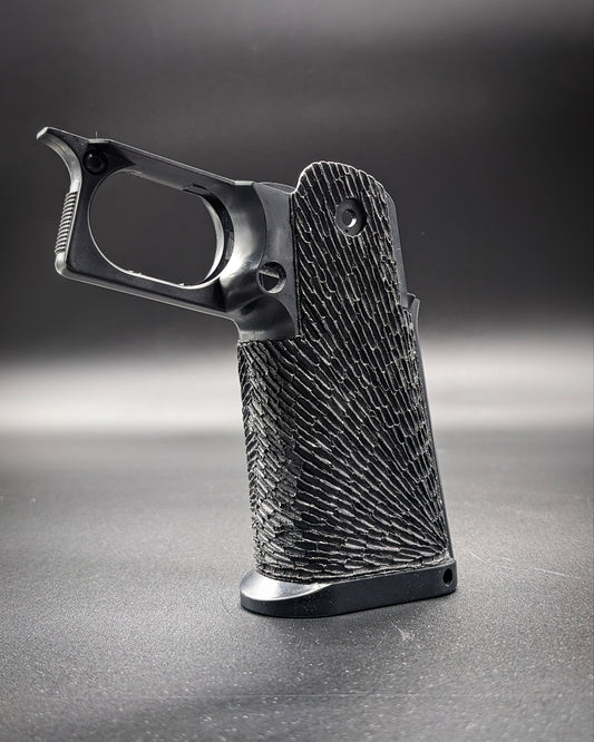 Stock TM Hi-capa 4.3/5.1 Airsoft Grip Stippled - Sol (No Hammer Spring Housing)