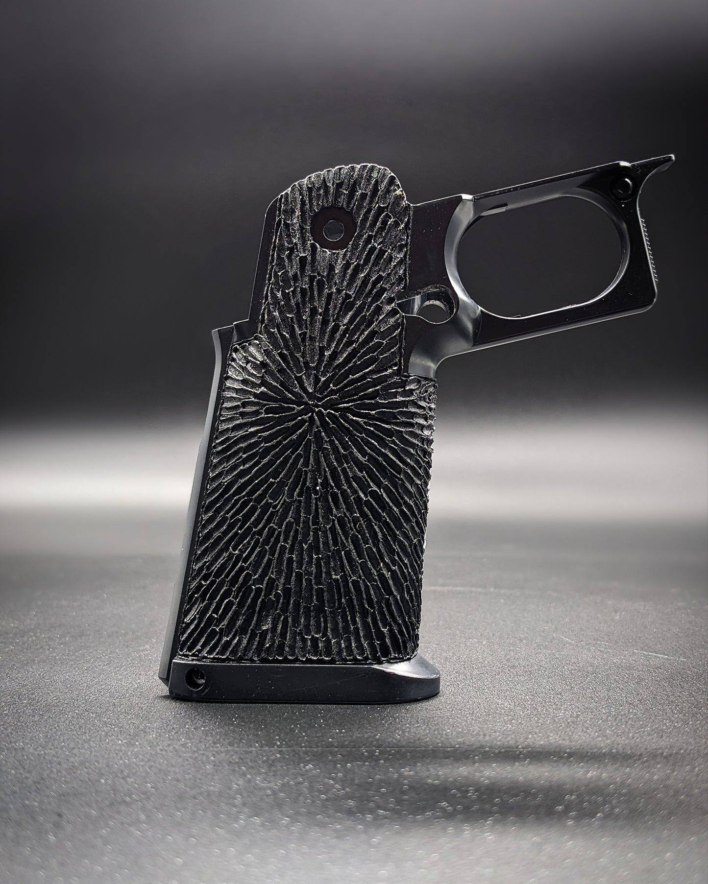 Stock TM Hi-capa 4.3/5.1 Airsoft Grip Stippled - Out Burst Special (No Hammer Spring Housing)