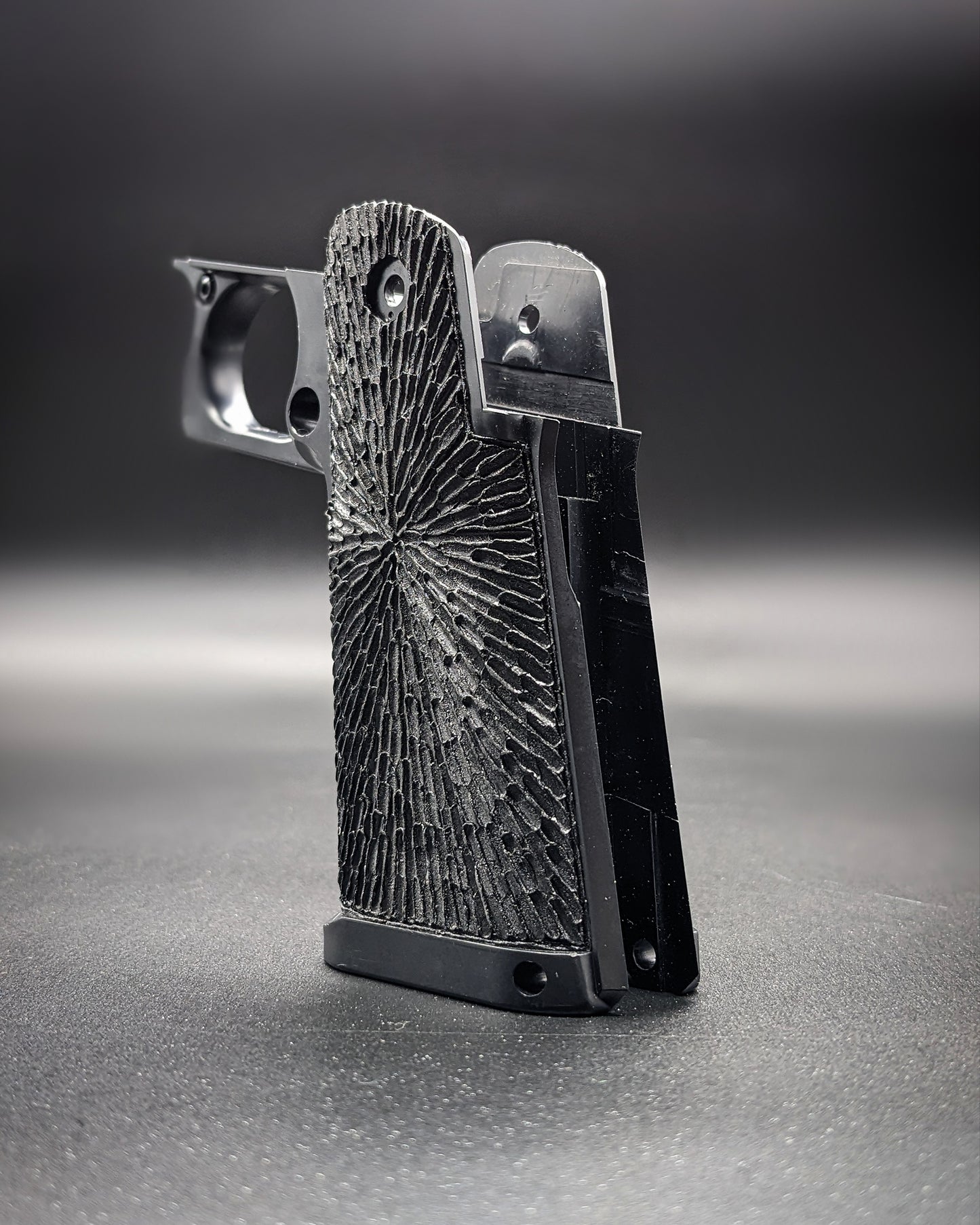 Stock TM Hi-capa 4.3/5.1 Airsoft Grip Stippled - Out Burst Special (No Hammer Spring Housing)