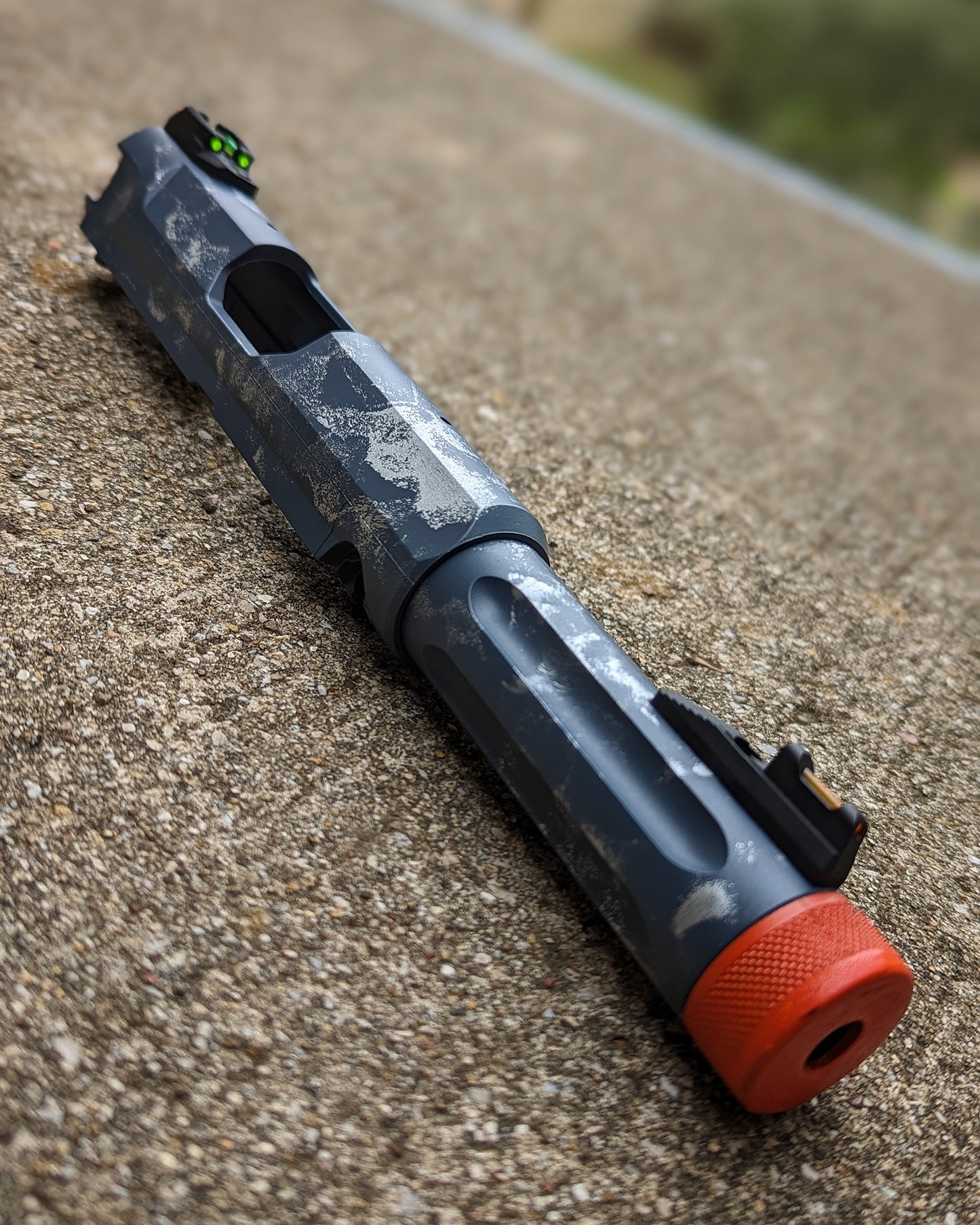 Action Army AAP-01 Custom Painted Upper - Blue Splash