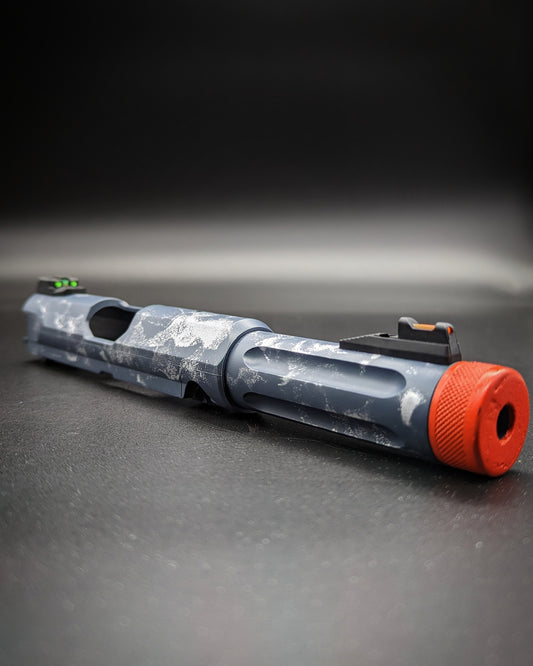 Action Army AAP-01 Custom Painted Upper - Blue Splash