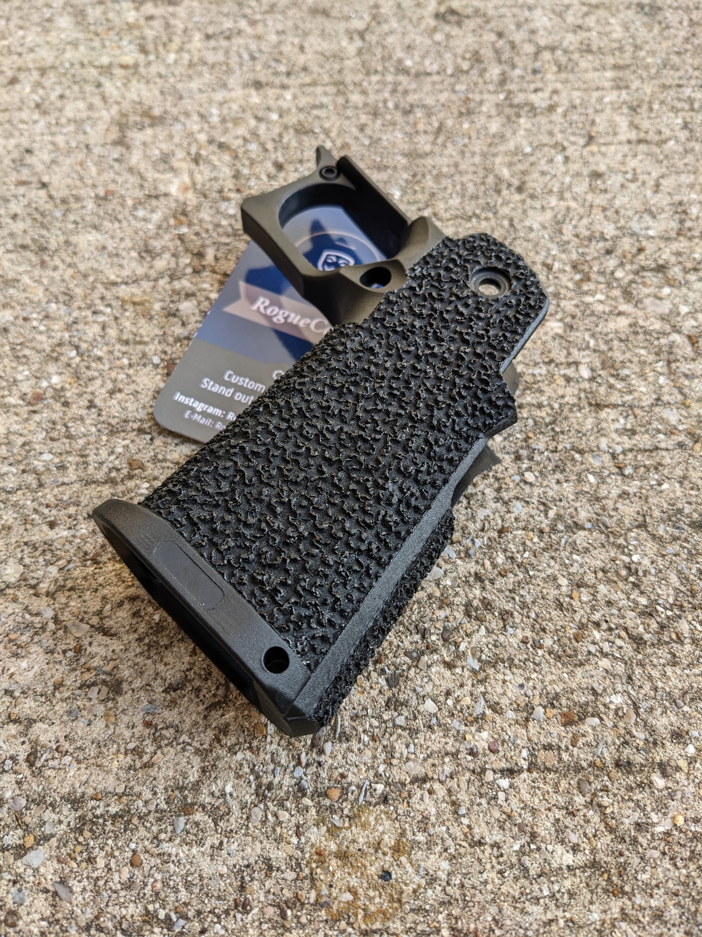 ICS 4.3/5.1 Hi-Capa Airsoft Grip Custom Stippled - Aster