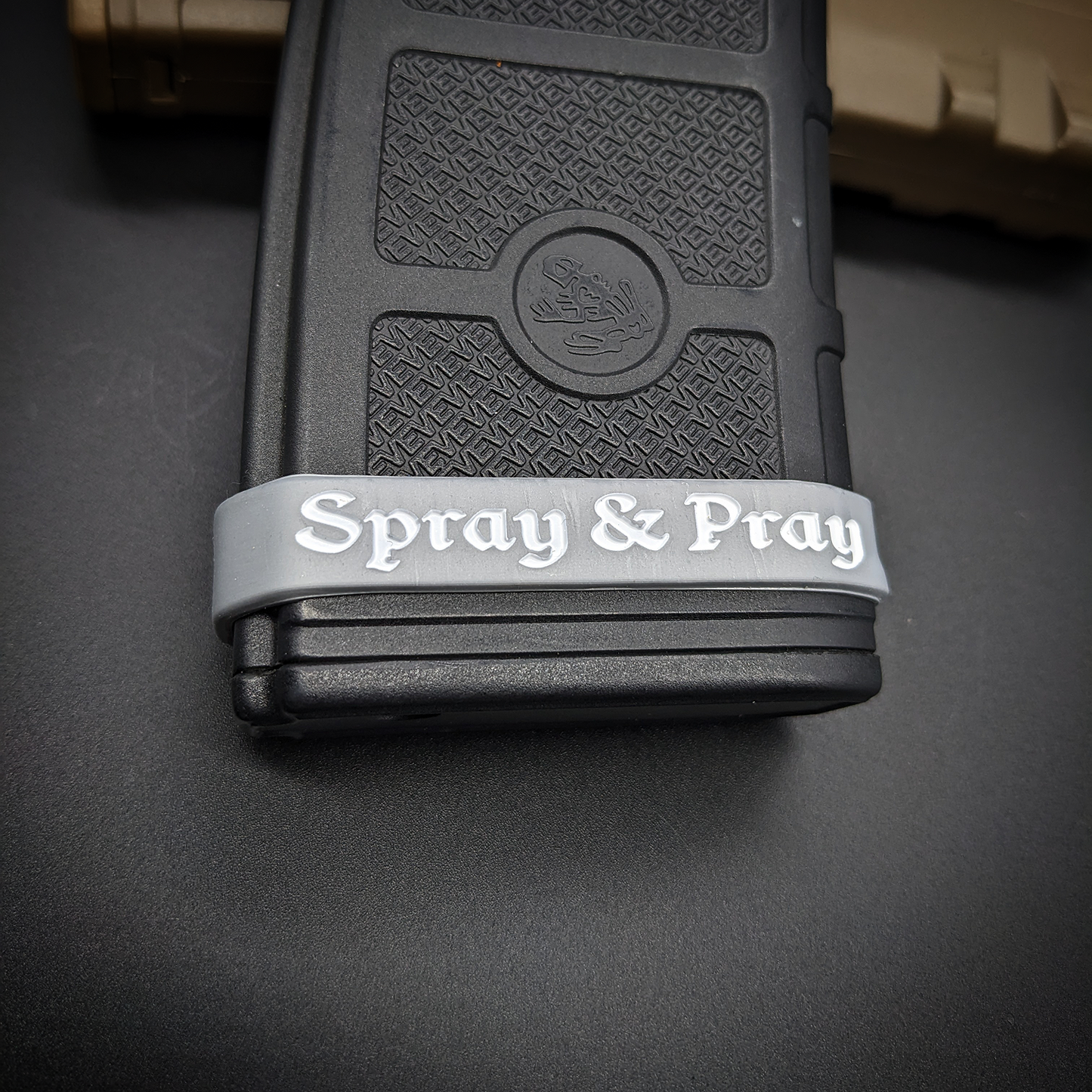 Silicone Hi-Capa Grip Band - Spray & Pray