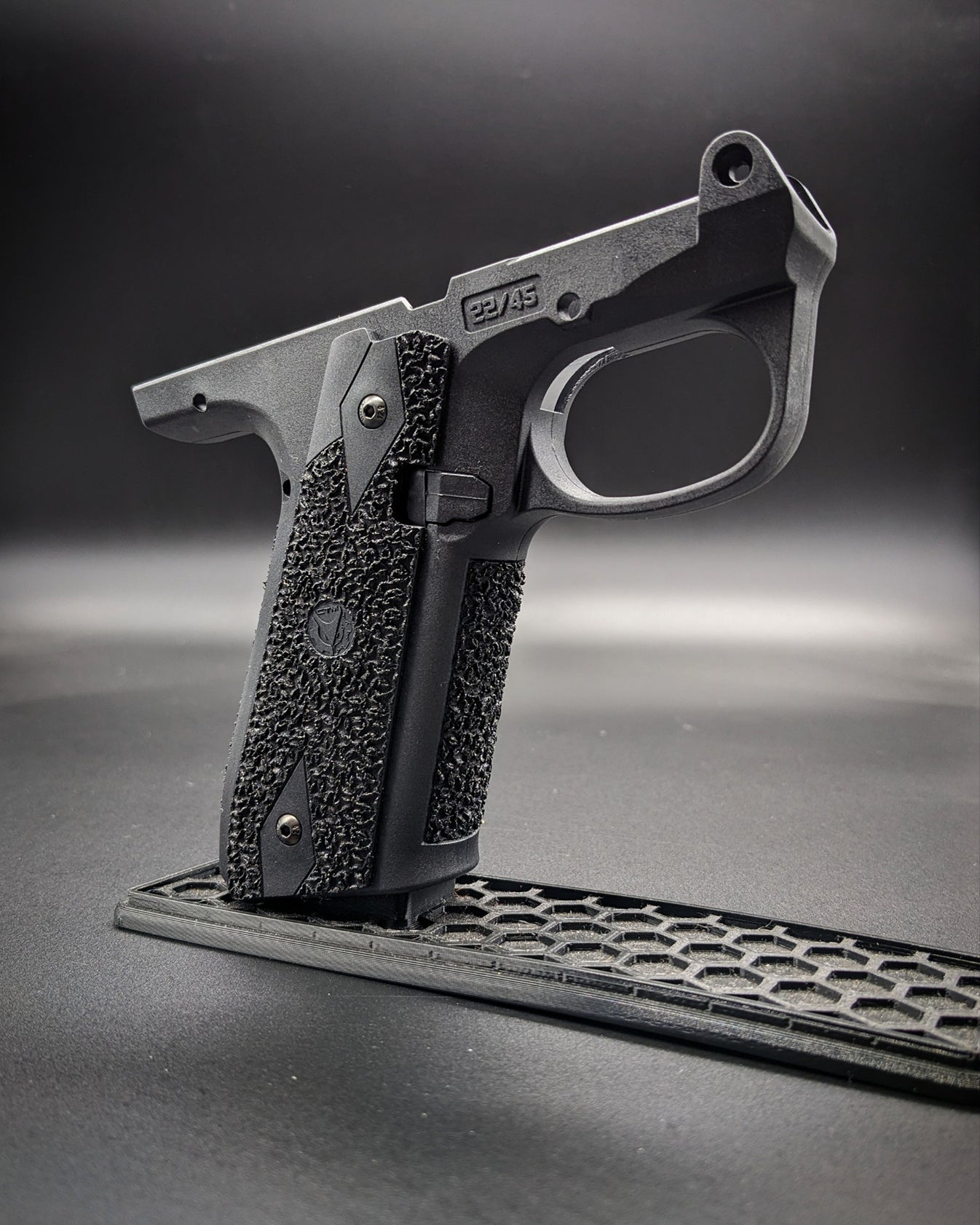 CTM Tac Action Army AAP-01 Grip Stippled- Micro Tri-Hard -Black – roguecapa