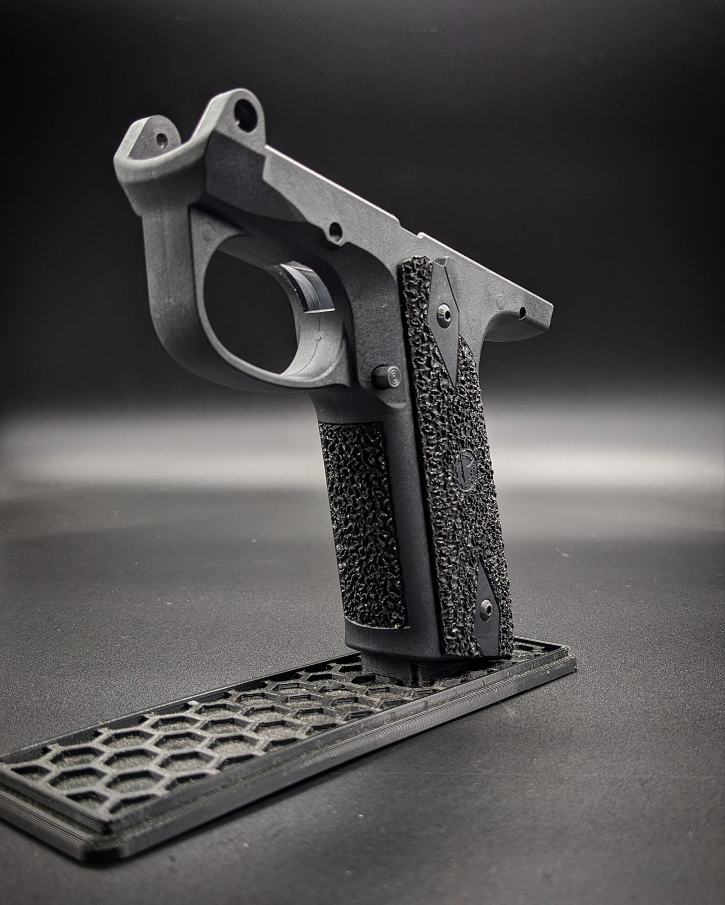 CTM Tac Action Army AAP-01 Grip Stippled- Micro Tri-Hard -Black – roguecapa