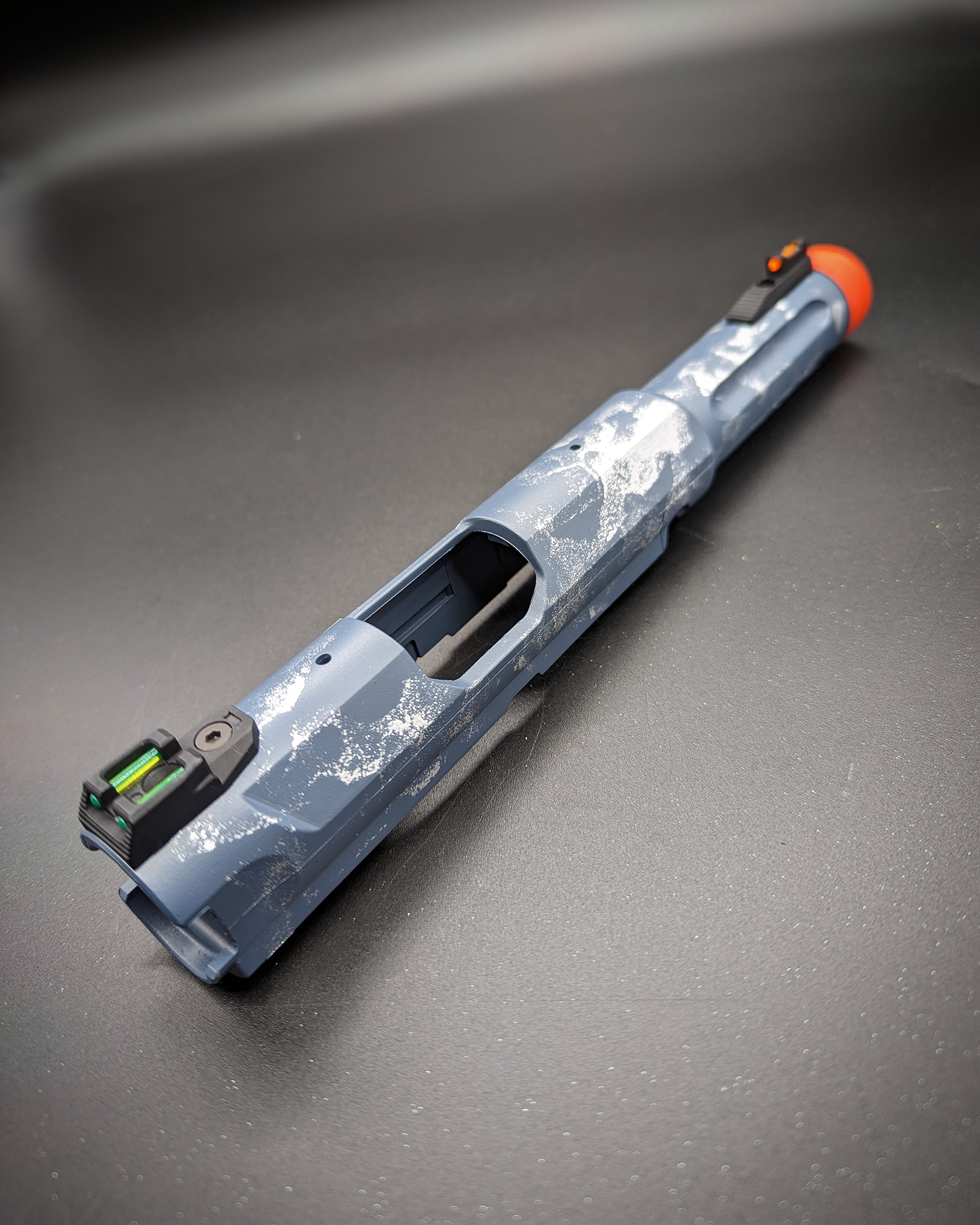 Action Army AAP-01 Custom Painted Upper - Blue Splash – roguecapa